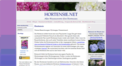 Desktop Screenshot of hortensie.net