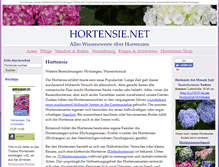 Tablet Screenshot of hortensie.net